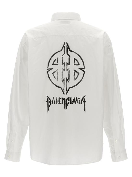 25FW 발렌시아가 긴팔 셔츠 794583TNM609000 White - BALENCIAGA