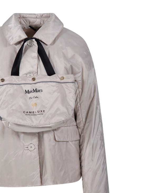 24FW 막스마라 더 큐브 / 여성 그린스 나일론 자켓 2429486084600 045 GHIACCIO BPG - MAXMARA THE CUBE