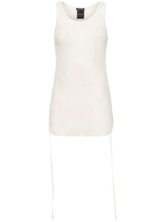 26SS 앤 드뮐미스터 민소매 티셔츠 B0011982FA434 002 NATURAL WHITE