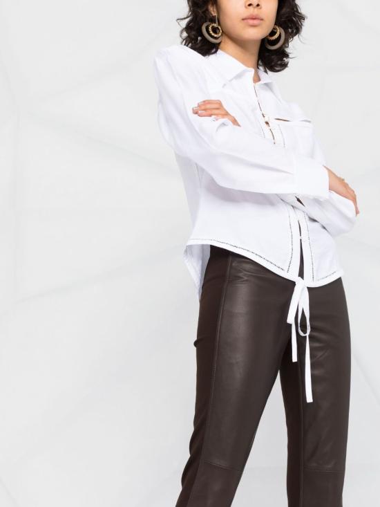  파로쉬 스트레이트 팬츠 D230609MONET 086 BROWN - PAROSH