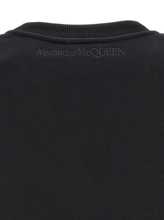 24FW 알렉산더 맥퀸 긴팔 티셔츠 794769QLAC81000 Black - ALEXANDER MCQUEEN