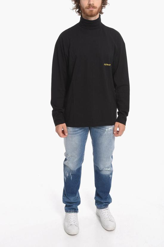  엠부시 터틀넥 BMAB002F21JER0011018 Black - AMBUSH