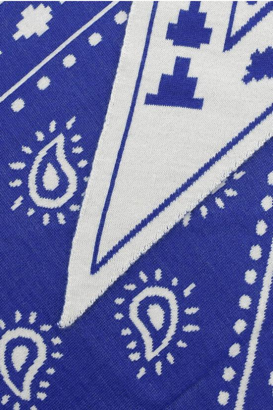  마르셀로 불론 머플러/스카프 CMMA001F23KNI0014501 Blue - MARCELO BURLON