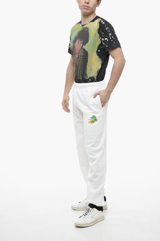  오프화이트 트레이닝/조거 팬츠 OMCH029S23FLE0020184 White - OFF WHITE