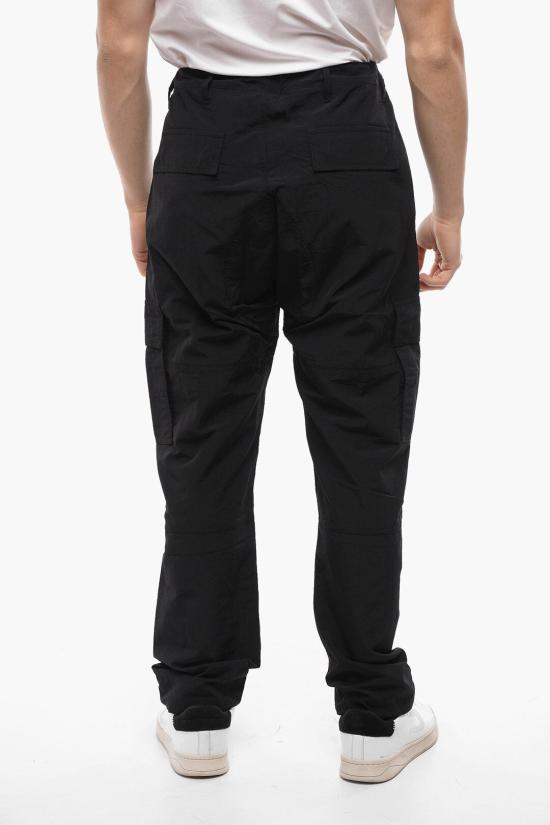  마르셀로 불론 트레이닝/조거 팬츠 CMCF014F22FAB0011001 Black - MARCELO BURLON
