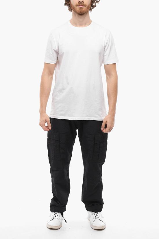 마르셀로 불론 트레이닝/조거 팬츠 CMCF014F22FAB0011001 Black - MARCELO BURLON