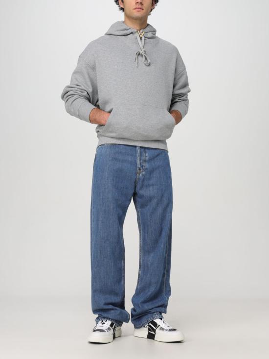 25FW 발렌티노 가라바니 후드 티셔츠 5V3MF25RADJ 080 Grey - VALENTINO GARAVANI