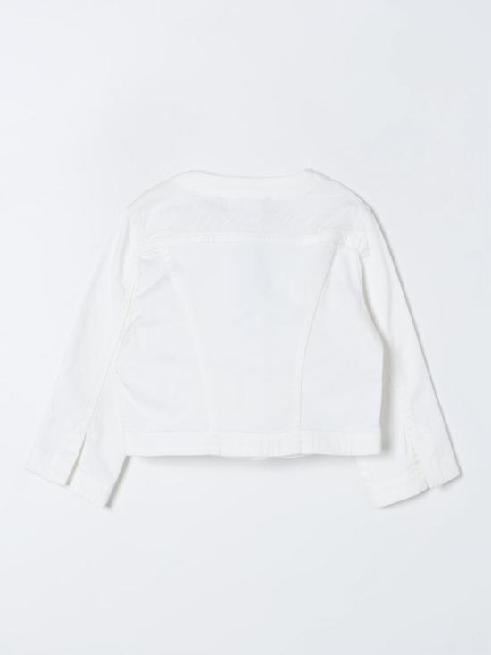  [키즈] 미스블루마린 캐주얼 자켓 IA4163T3865 10602 White - MISS BLUMARINE
