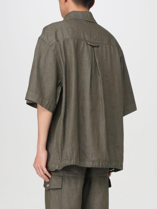 25FW 알렉산더 맥퀸 폴로 티셔츠 765524QYAAN 3360 Green - ALEXANDER MCQUEEN