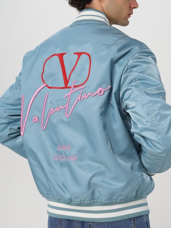 24FW 발렌티노 가라바니 봄버 자켓 5V3CIF15AD9 S02 Grey - VALENTINO GARAVANI