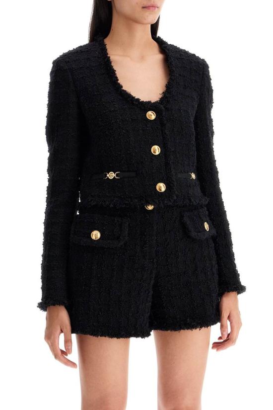 24FW 베르사체 자켓 10157441A100961B000 Black - VERSACE