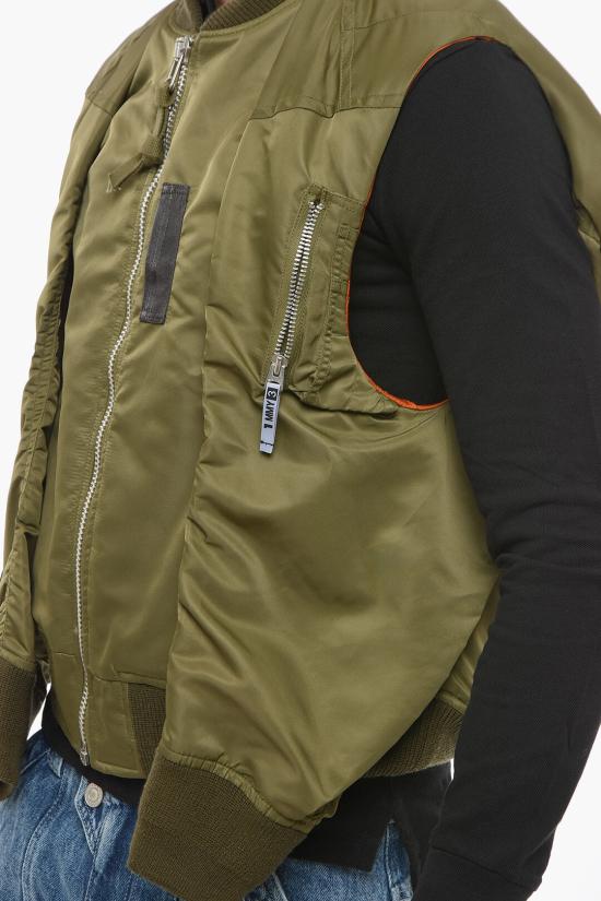  메종 미하라 야스히로 봄버 자켓 A10VT051NY KHK Green - MAISON MIHARA YASUHIRO