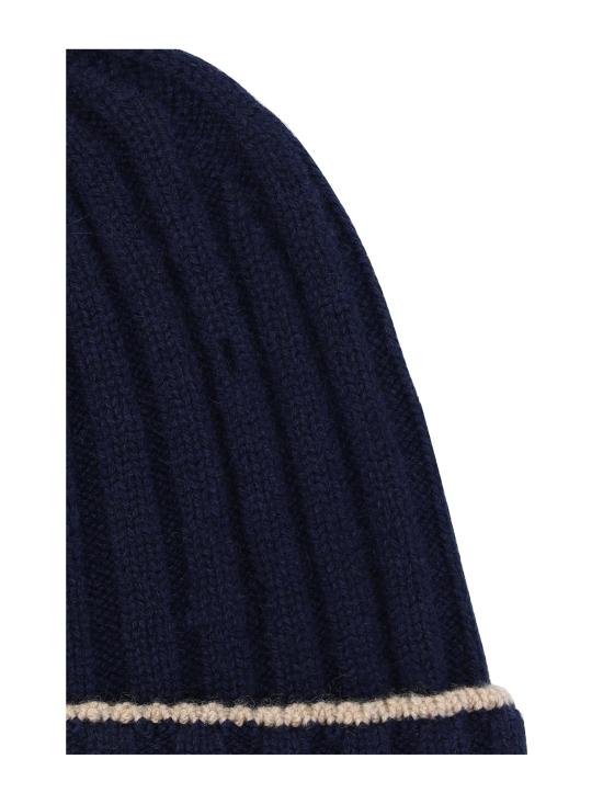 26FW 브루넬로 쿠치넬리 모자 M2240900 CU715 BLUE - BRUNELLO CUCINELLI