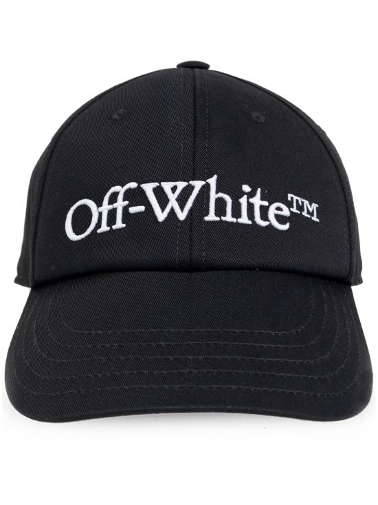 24FW 오프화이트 볼캡 OWLB045C99FAB001 1001 BLACK WHITE