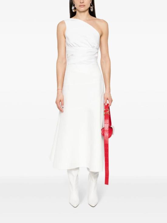  질샌더 롱 스커트 J03MA0177 J45078 104 COCONUT - JIL SANDER