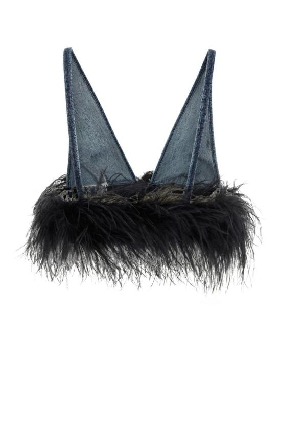  미우미우 블라우스 GWT055SOOO139H F0AI7 BLUNERO - MIU MIU