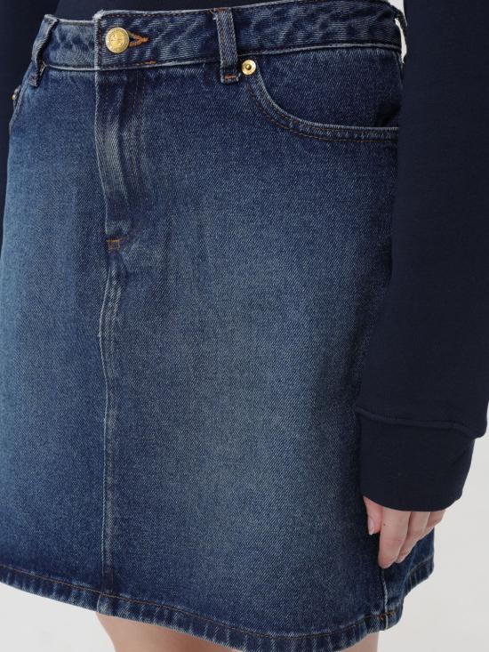 24FW 아페쎄 데님 스커트 COGZUF06094 IAL Indigo - A.P.C.
