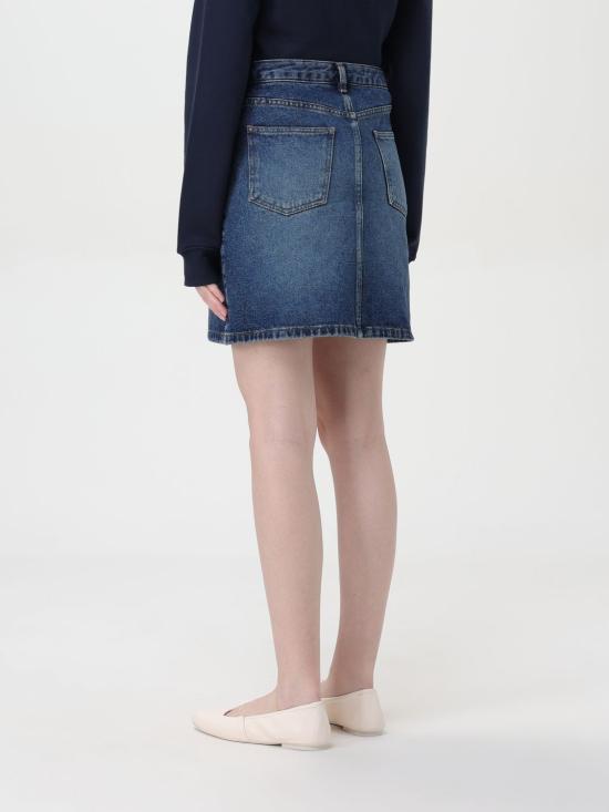 24FW 아페쎄 데님 스커트 COGZUF06094 IAL Indigo - A.P.C.