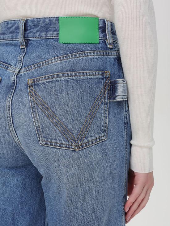 24FW 보테가베네타 데님 팬츠 771871V42W0 4715 Blue - BOTTEGA VENETA