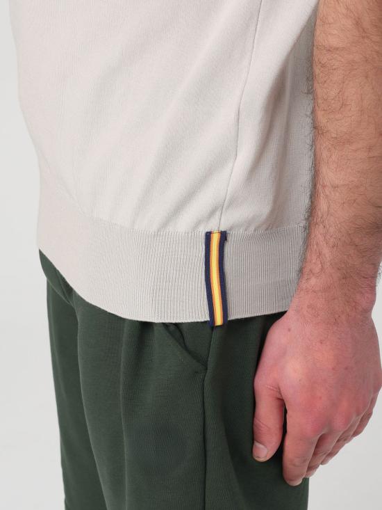 26SS 까웨 반팔 티셔츠 K4126RW 634 Beige - K-WAY