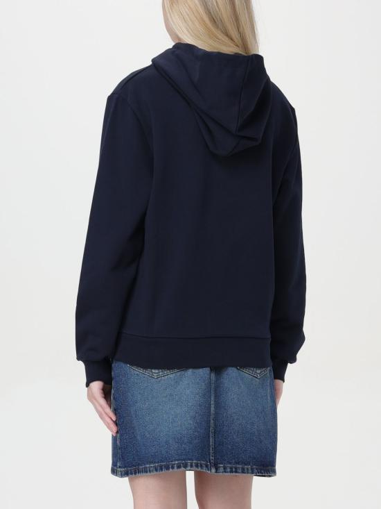 24FW 아페쎄 후드 티셔츠 COHBNM27908 TIQ Blue - A.P.C.