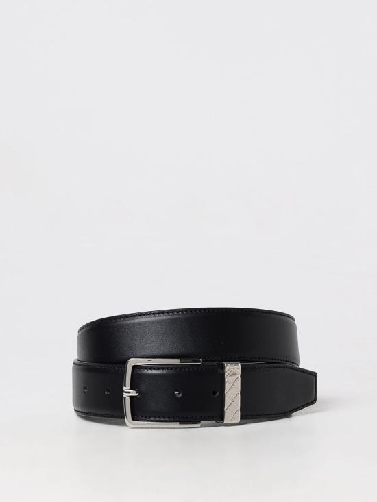 25FW 보테가베네타 가죽 벨트 793876VALKO 8803 Black