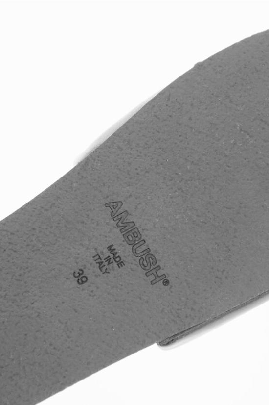  엠부시 뮬/슬리퍼 BMIC001F21LEA0011010 Black - AMBUSH