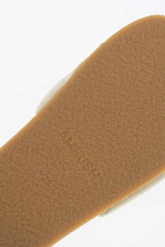  엠부시 뮬/슬리퍼 BMIC001F21LEA0010101 Beige - AMBUSH