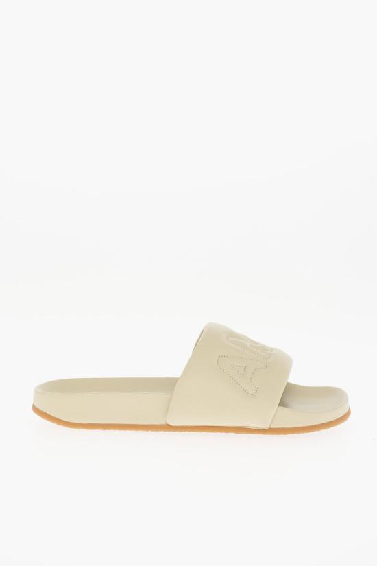  엠부시 뮬/슬리퍼 BMIC001F21LEA0010101 Beige - AMBUSH