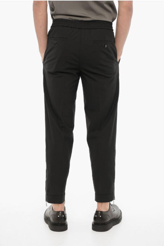  닐바렛 수트 팬츠 NBV3PA114H V004 001 Black - NEIL BARRETT