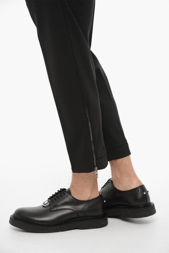  닐바렛 수트 팬츠 NBV3PA114H V004 001 Black - NEIL BARRETT