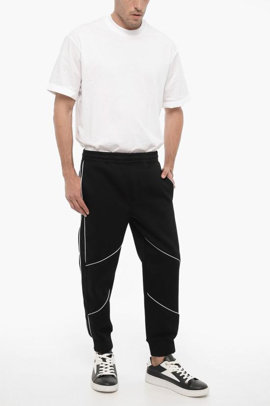  닐바렛 트레이닝/조거 팬츠 NBV7JP077A V511C 021 Black - NEIL BARRETT