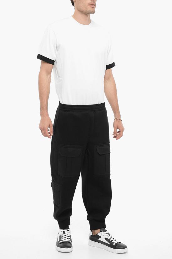  닐바렛 카고 팬츠 NBV7JP072H V512C 001 Black - NEIL BARRETT