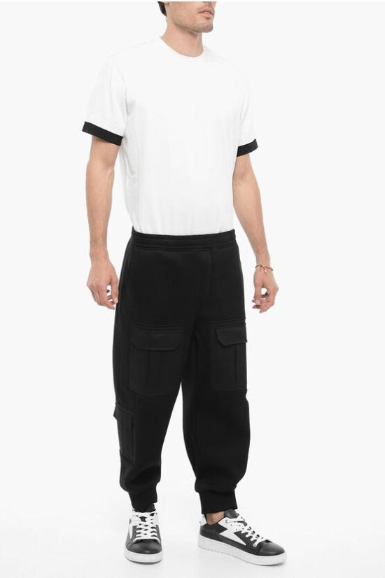  닐바렛 카고 팬츠 NBV7JP072H V512C 001 Black - NEIL BARRETT