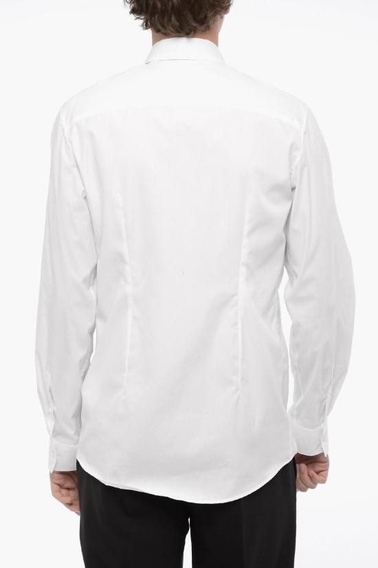  닐바렛 긴팔 셔츠 NBV6CM177C V019C 105 Black White - NEIL BARRETT