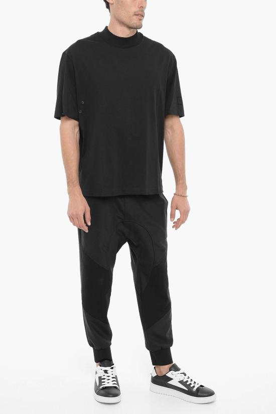  닐바렛 반팔 티셔츠 NBV7JT217A V532C 001 Black - NEIL BARRETT