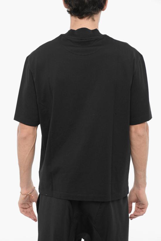  닐바렛 반팔 티셔츠 NBV7JT217A V532C 001 Black - NEIL BARRETT