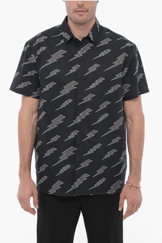  닐바렛 반팔 셔츠 NBV6CM185A V026 008 Gray