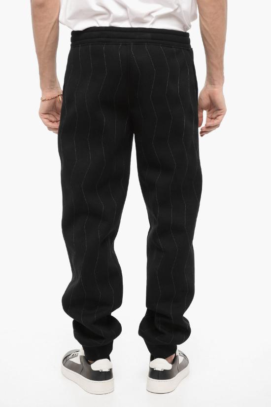  닐바렛 트레이닝/조거 팬츠 NBV7JP071A V513D 057 Black - NEIL BARRETT