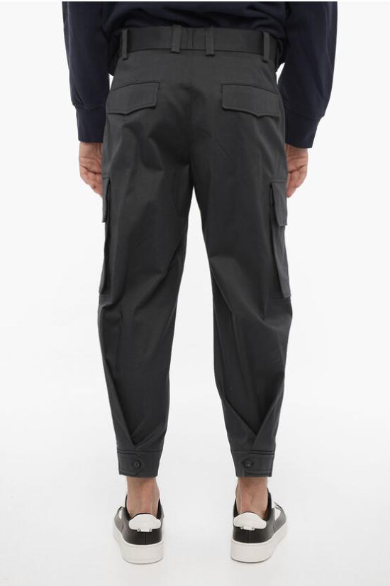  닐바렛 트레이닝/조거 팬츠 NBV3PA077H C002 037 Gray - NEIL BARRETT