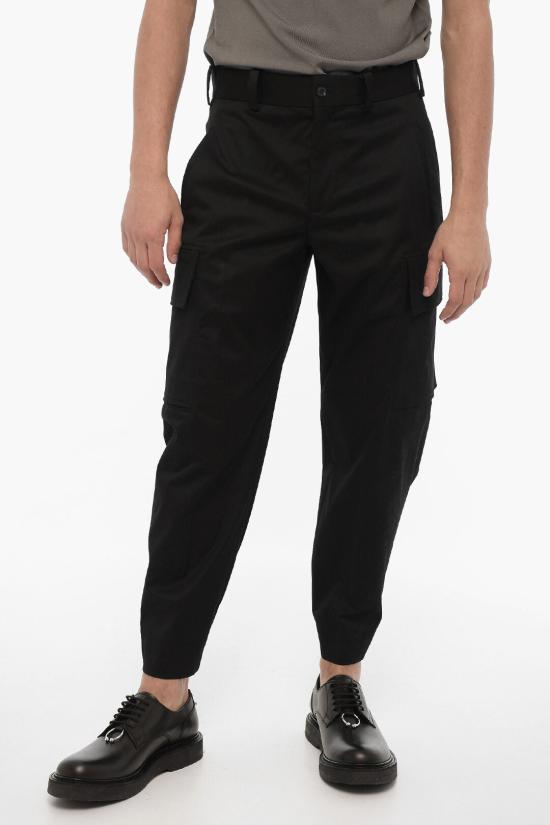  닐바렛 카고 팬츠 NBV3PA077A C002 001 Black