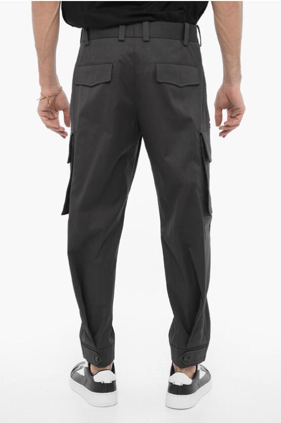  닐바렛 카고 팬츠 NBV3PA077A C002 037 Gray - NEIL BARRETT