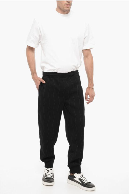  닐바렛 트레이닝/조거 팬츠 NBV7JP071H V513D 057 Black - NEIL BARRETT