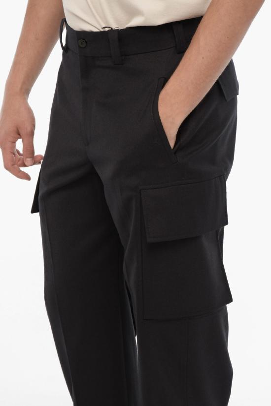  닐바렛 트레이닝/조거 팬츠 NBV3PA077A V011 409 Blue - NEIL BARRETT