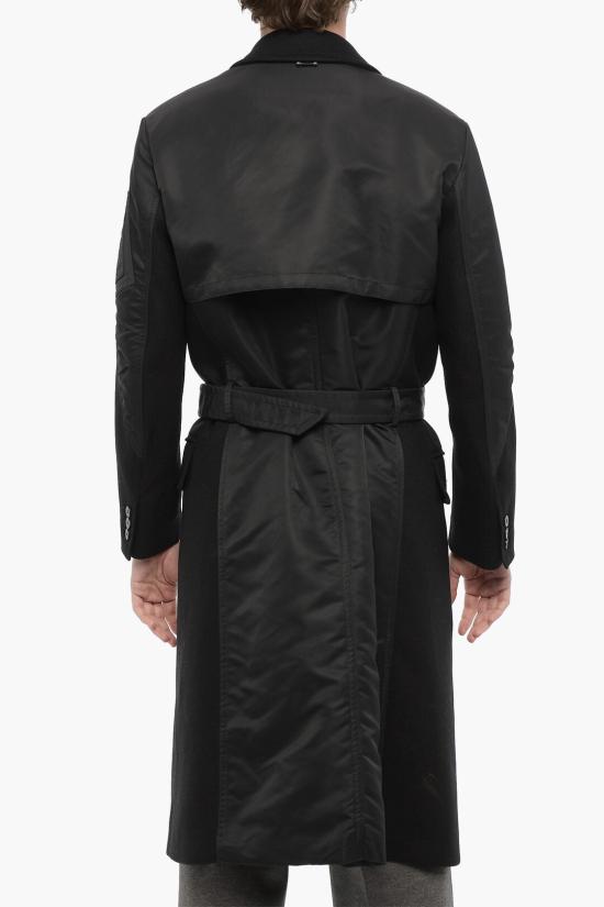  닐바렛 트렌치 코트 NBV1CA039C V007C 001 Black - NEIL BARRETT