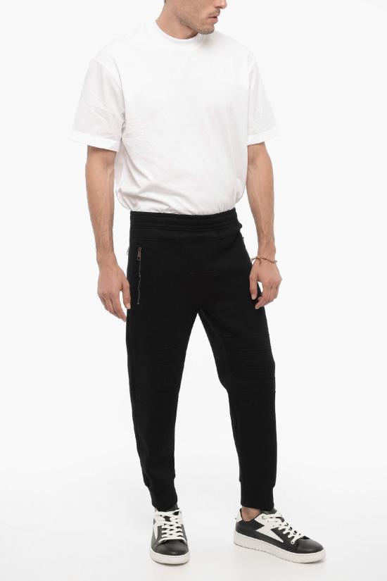  닐바렛 스트레이트 팬츠 NBV7JP002A V509C 001 Black - NEIL BARRETT
