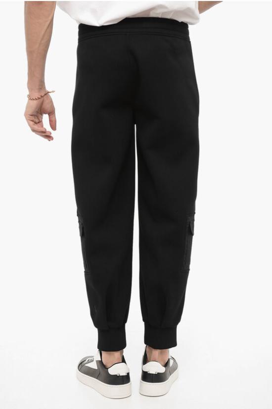  닐바렛 트레이닝/조거 팬츠 NBV7JP072A V512C 001 Black - NEIL BARRETT