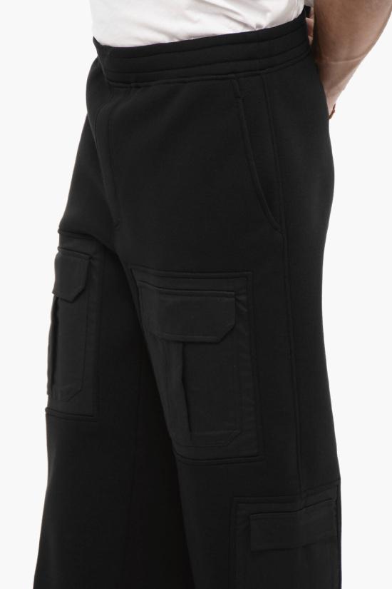  닐바렛 트레이닝/조거 팬츠 NBV7JP072A V512C 001 Black - NEIL BARRETT