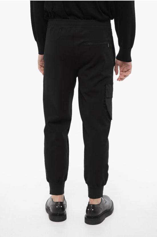  닐바렛 트레이닝/조거 팬츠 NBV7JP073H V514C 001 Black - NEIL BARRETT