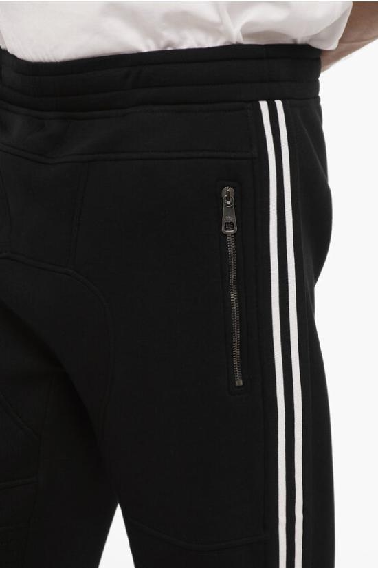  닐바렛 트레이닝/조거 팬츠 NBV7JP002X V500 007 Black - NEIL BARRETT